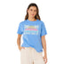 Ripcurl Women's Malibu Relaxed T-Shirt Cornflower Blue / X-Small-Cornflower Blue / Small-Cornflower Blue / Medium-Cornflower Blue / Large-Cornflower Blue / X-Large - 53 Degrees North 