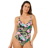 Ripcurl Women's Molokai One Piece Swimsuit Black / X-Small-Black / Small-Black / Medium-Black / Large-Black / X-Large - 53 Degrees North 