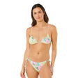 Ripcurl Women's Molokai Sliding Tri Bikini Set Off White / X-Small-Off White / Small-Off White / Medium-Off White / Large-Off White / X-Large - 53 Degrees North 