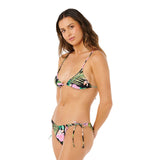 Ripcurl Women's Molokai Sliding Tri Bikini Set Off White / X-Small-Off White / Small-Off White / Medium-Off White / Large-Off White / X-Large - 53 Degrees North 