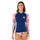 Ripcurl Women's Party Wave UPF Zip Thru Long Sleeve Swimsuit Multi / X-Small-Multi / Small-Multi / Medium-Multi / Large-Multi / X-Large - 53 Degrees North 