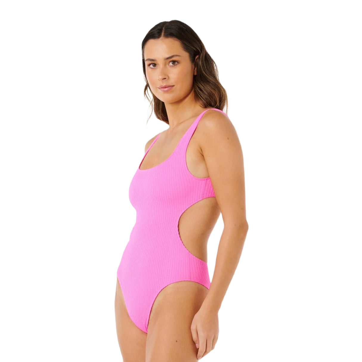 Ripcurl Women's RC X SC 1 Piece Swimsuit Black-Super Pink - 53 Degrees North 