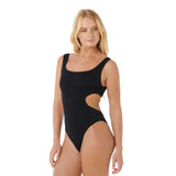 Ripcurl Women's RC X SC 1 Piece Swimsuit Black-Super Pink - 53 Degrees North 
