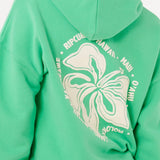 Ripcurl Women's Surf Puff Heritage Hood Puff Print Green / X-Small-Green / Small-Green / Medium-Green / Large-Cornflower Blue / X-Small - 53 Degrees North 