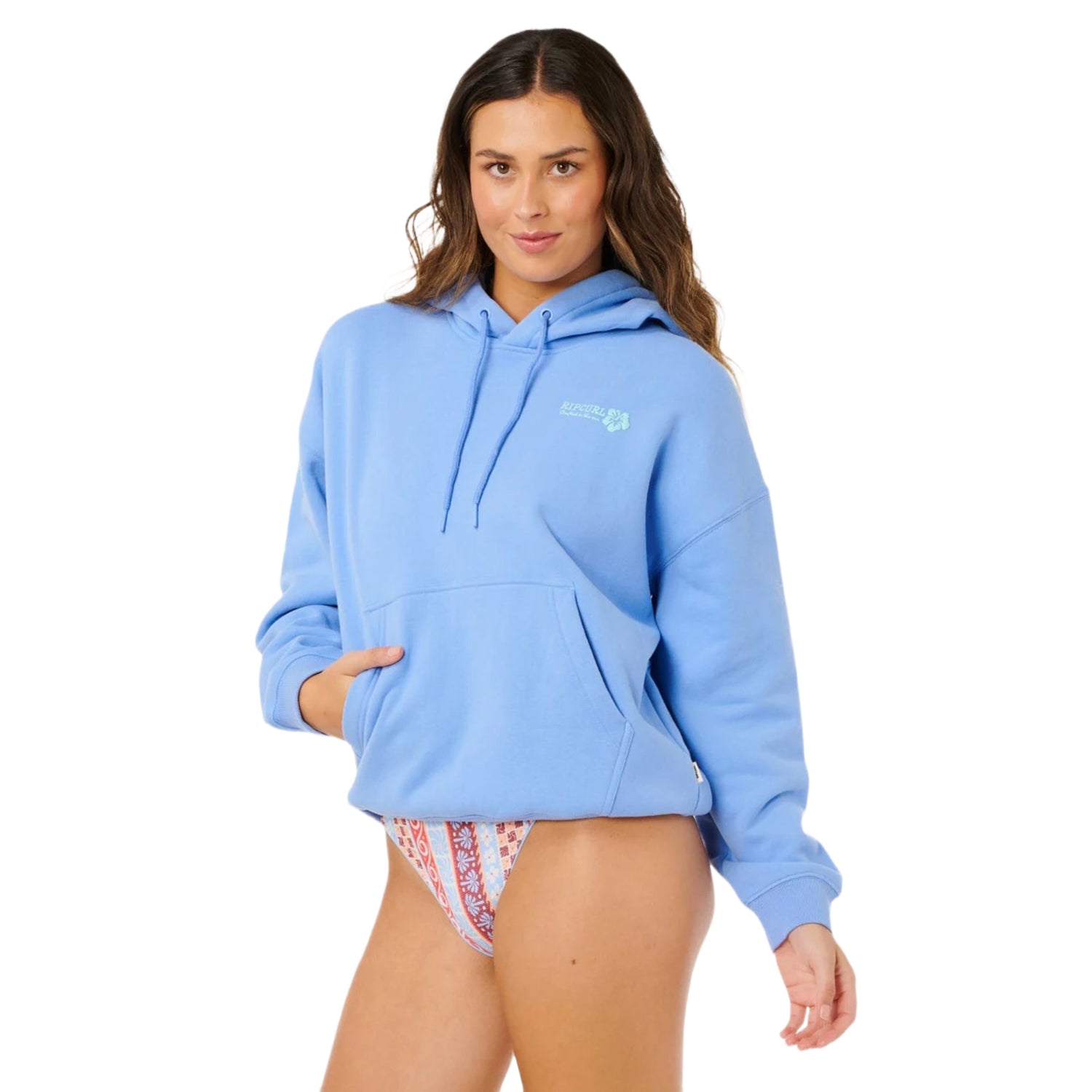 Ripcurl Women's Surf Puff Heritage Hood Puff Print Green / X-Small-Green / Small-Green / Medium-Green / Large-Cornflower Blue / X-Small - 53 Degrees North 