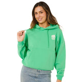 Ripcurl Women's Surf Puff Heritage Hood Puff Print Green / X-Small-Green / Small-Green / Medium-Green / Large-Cornflower Blue / X-Small - 53 Degrees North 