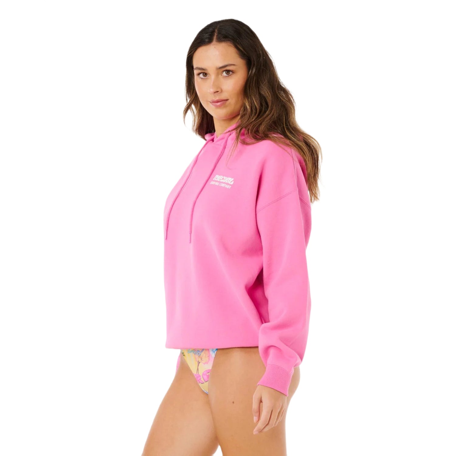 Ripcurl Women's Surf Puff Heritage Hoodie Super Pink / X-Small-Super Pink / Small-Super Pink / Medium-Super Pink / Large - 53 Degrees North 