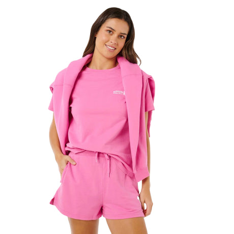 Ripcurl Women's Surf Puff Party Pack Relaxed Shirt Super Pink / X-Small-Super Pink / Small-Super Pink / Medium-Super Pink / Large - 53 Degrees North 