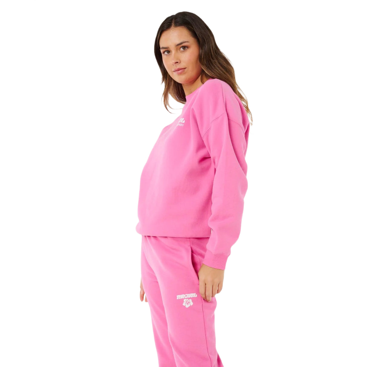 Ripcurl Women's Surf Puff Track Pants Super Pink / X-Small-Super Pink / Small-Super Pink / Medium-Super Pink / Large - 53 Degrees North 