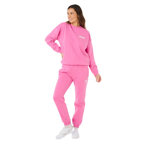 Ripcurl Women's Surf Puff Track Pants Super Pink / X-Small-Super Pink / Small-Super Pink / Medium-Super Pink / Large - 53 Degrees North 