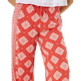 Ripcurl Women's Ventura Wide Leg Pants Red / X-Small-Red / Small-Red / Medium-Red / Large-Red / X-Large - 53 Degrees North 