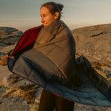 Robens Snowfall Quilt Grey/Orange - 53 Degrees North 