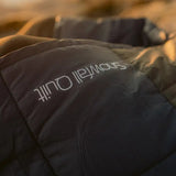 Robens Snowfall Quilt Grey/Orange - 53 Degrees North 