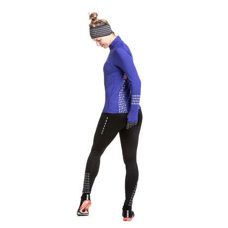 Ronhill Afterhours Thermal Headband Black/Bright White/Reflect / Small/Medium-Black/Bright White/Reflect / Medium/Large - 53 Degrees North 