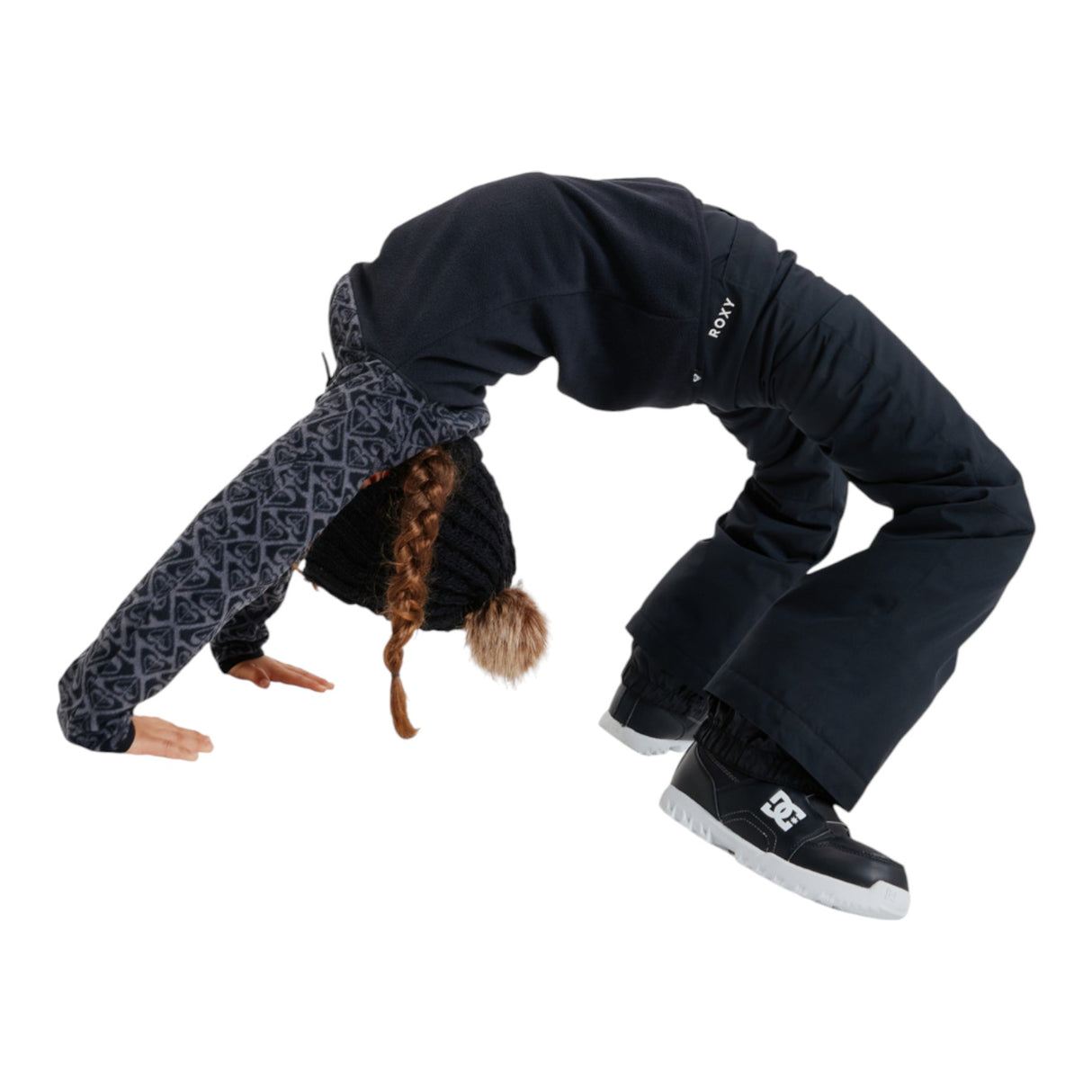 Roxy Girls' Backyard Ski Trousers True Black / Age 7-8-True Black / Age 9-10-True Black / Age 11-12-True Black / Age 13-14-True Black / Age 15-16 - 53 Degrees North 