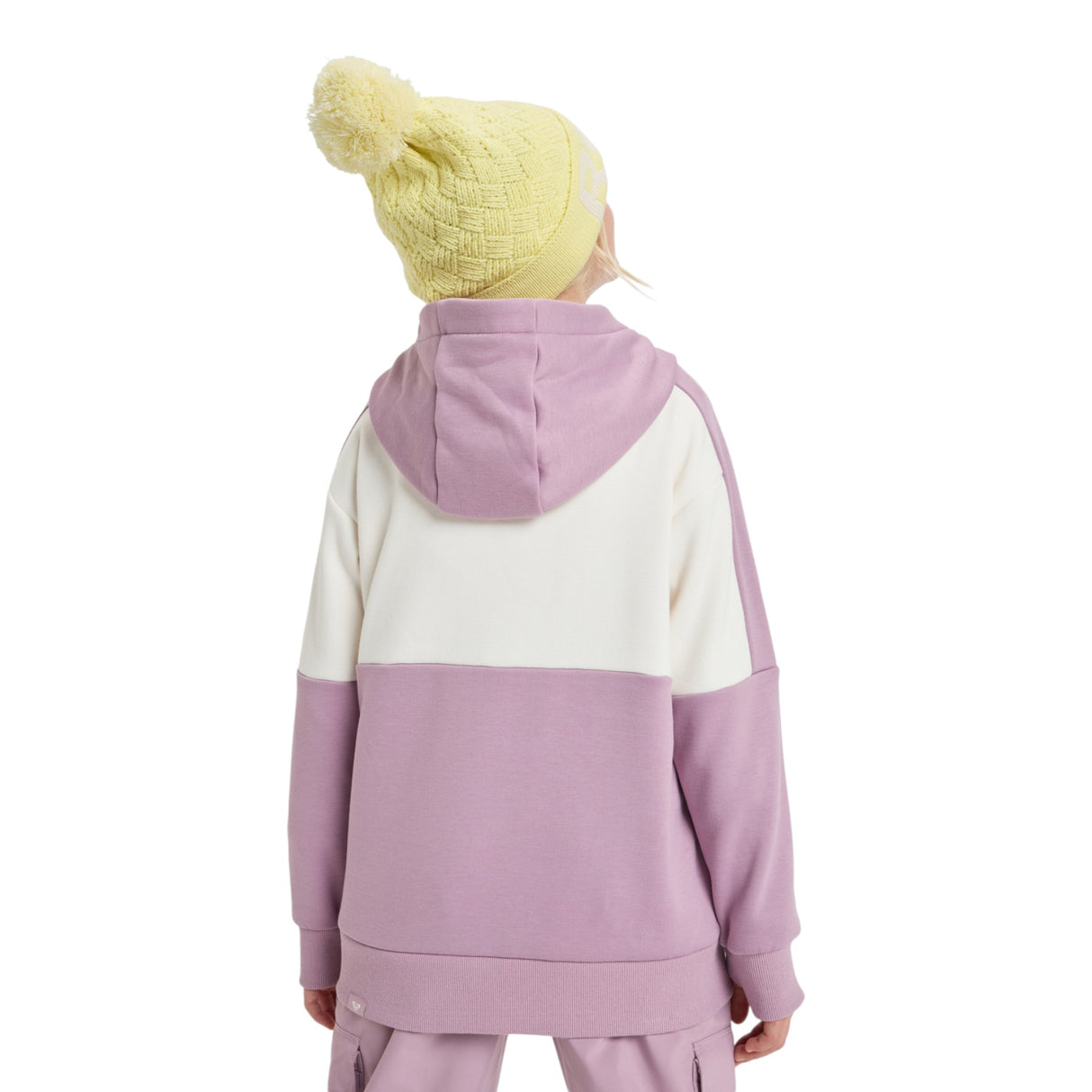 Roxy Girls' Liberty Hoodie Discreet Mauve / Age 7-8-Discreet Mauve / Age 9-10-Discreet Mauve / Age 11-12-Discreet Mauve / Age 13-14-Discreet Mauve / Age 15-16 - 53 Degrees North 