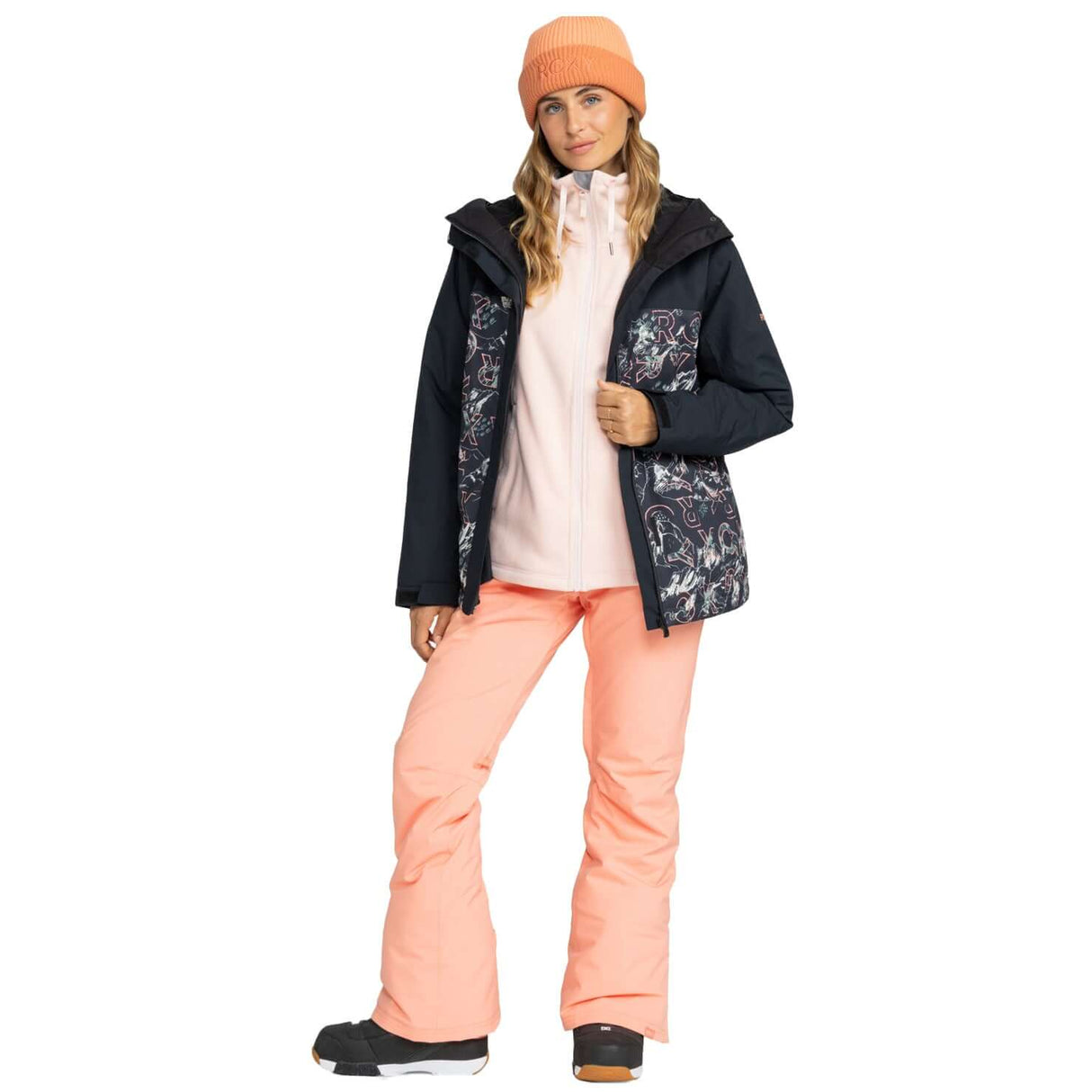 Roxy Women's Galaxy Ski Jacket True Black Roxy Roxy Summit / X-Small - 53 Degrees North