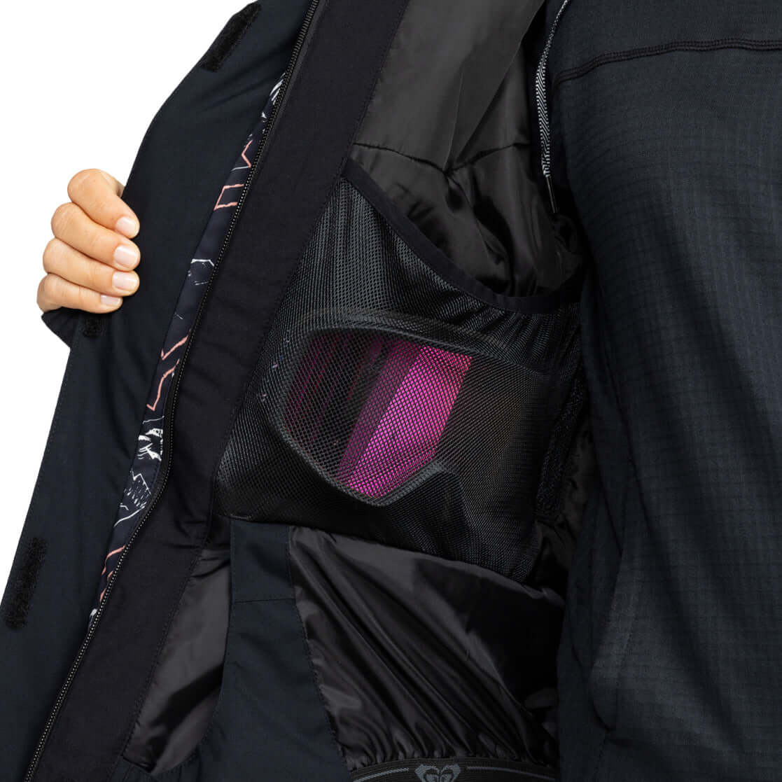 Roxy Women's Galaxy Ski Jacket True Black Roxy Roxy Summit / X-Small - 53 Degrees North