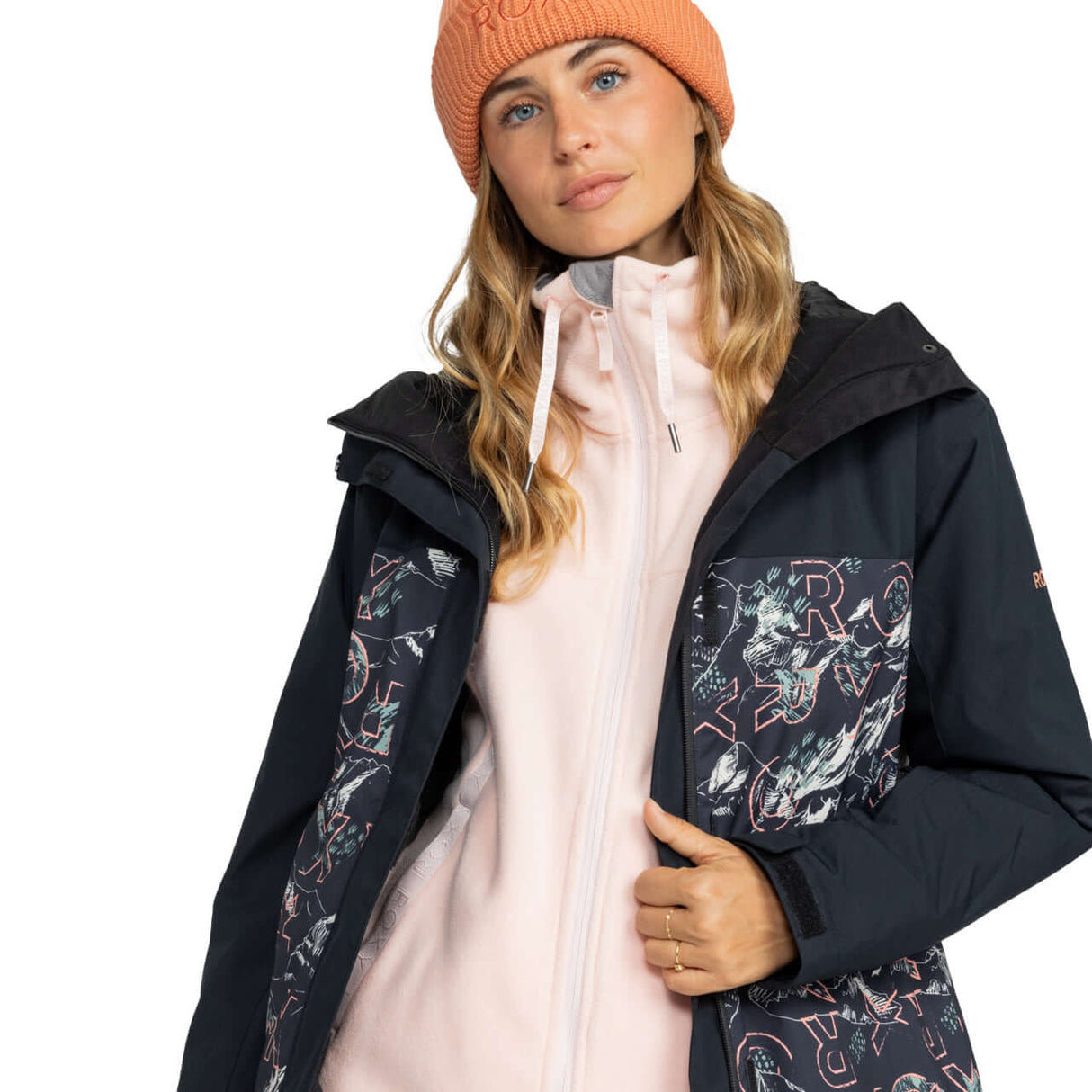 Roxy Women's Galaxy Ski Jacket True Black Roxy Roxy Summit / X-Small - 53 Degrees North