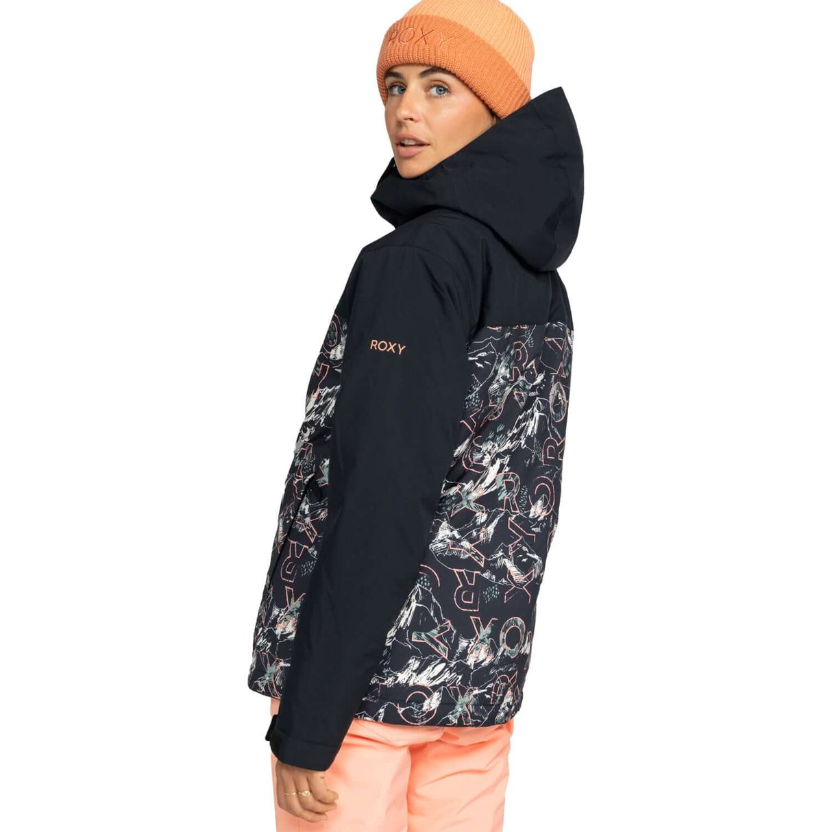 Roxy Women's Galaxy Ski Jacket True Black Roxy Roxy Summit / X-Small - 53 Degrees North