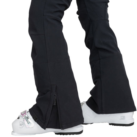 Roxy Women's Rising High Ski Trousers True Black / X-Small-True Black / Small-True Black / Medium-True Black / Large-True Black / X-Large - 53 Degrees North 