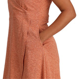 Royal Robbins Women's Featherweight Knit Dress Baked Clay Nisene Print / X-Small-Baked Clay Nisene Print / Small-Baked Clay Nisene Print / Medium-Baked Clay Nisene Print / Large-Baked Clay Nisene Print / X-Large - 53 Degrees North 