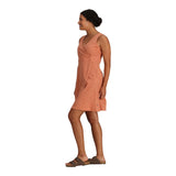 Royal Robbins Women's Featherweight Knit Dress Baked Clay Nisene Print / X-Small-Baked Clay Nisene Print / Small-Baked Clay Nisene Print / Medium-Baked Clay Nisene Print / Large-Baked Clay Nisene Print / X-Large - 53 Degrees North 