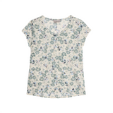Royal Robbins Women's Featherweight T-Shirt Chalk Marigold Print / X-Small-Chalk Marigold Print / Small-Chalk Marigold Print / Medium-Chalk Marigold Print / Large-Chalk Marigold Print / X-Large - 53 Degrees North 