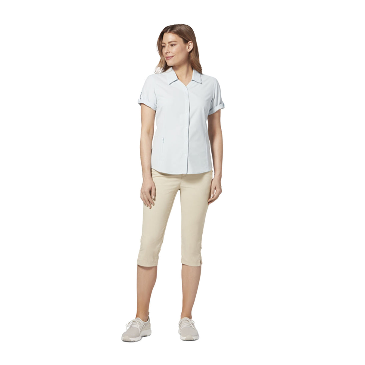 Royal Robbins Women's Jammer II Capri Pants Light Khaki / X-Small-Light Khaki / Small-Light Khaki / Medium-Light Khaki / Large-Light Khaki / X-Large - 53 Degrees North 
