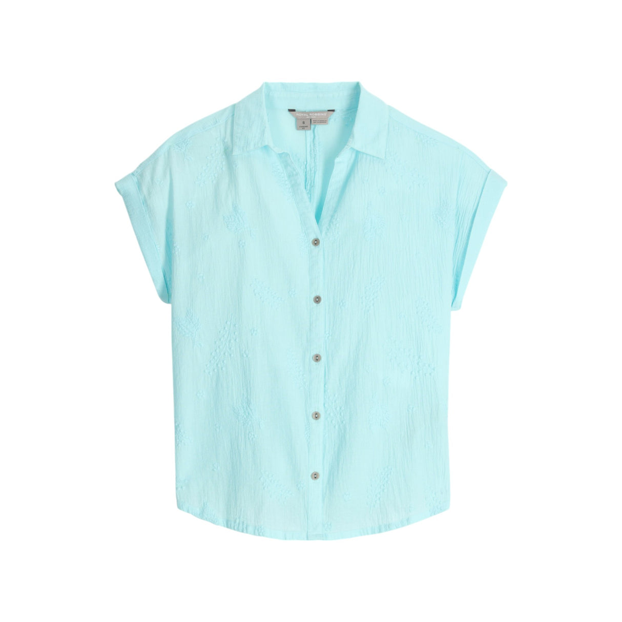 Royal Robbins Women's Oasis Button Shirt Undyed / X-Small-Undyed / Small-Undyed / Medium-Undyed / Large-Undyed / X-Large - 53 Degrees North 