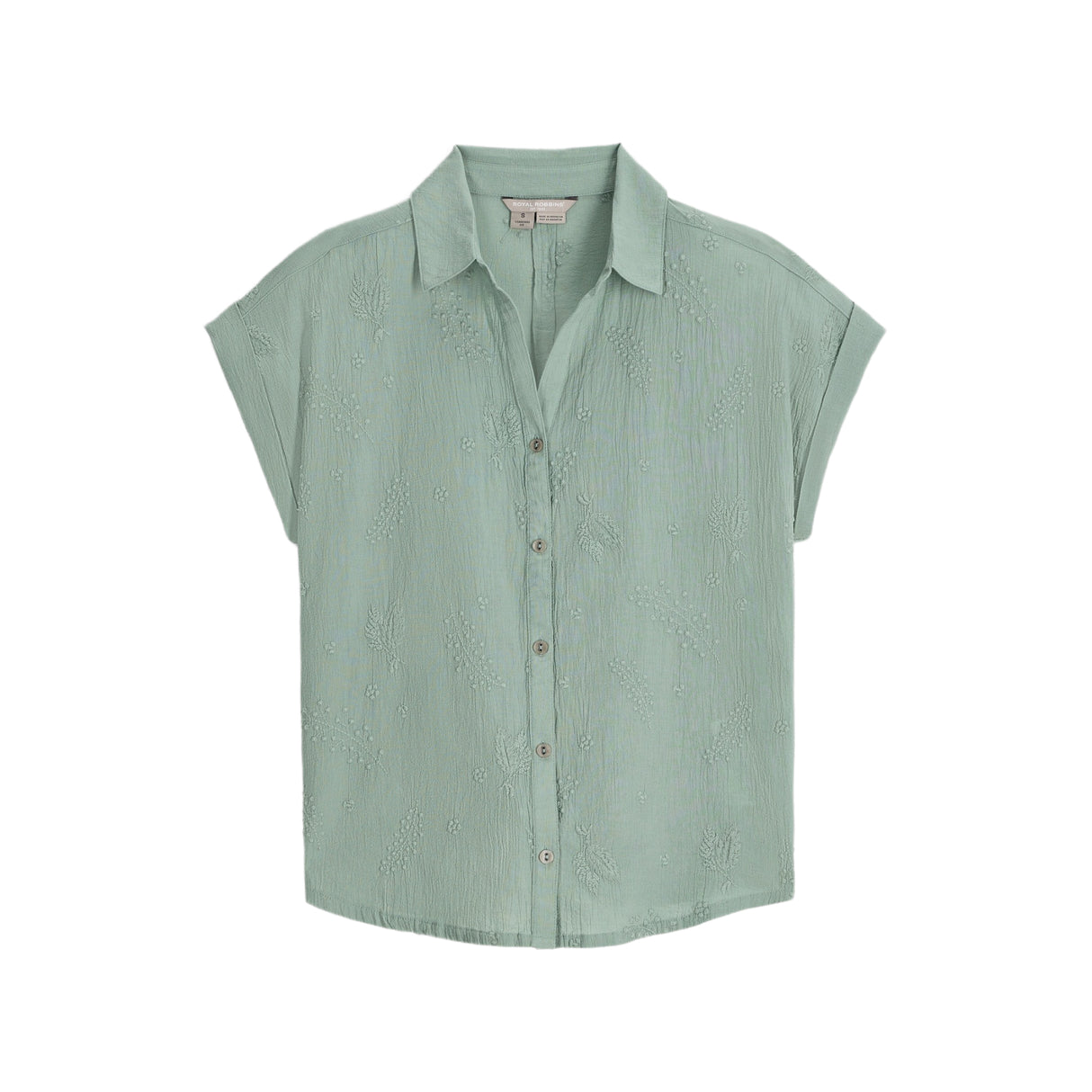 Royal Robbins Women's Oasis Button Shirt Undyed / X-Small-Undyed / Small-Undyed / Medium-Undyed / Large-Undyed / X-Large - 53 Degrees North 