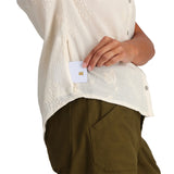 Royal Robbins Women's Oasis Button Shirt Undyed / X-Small-Undyed / Small-Undyed / Medium-Undyed / Large-Undyed / X-Large - 53 Degrees North 