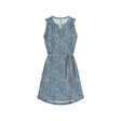 Royal Robbins Women's Spotless Traveler Tank Dress Deep Blue Briar Print / X-Small-Deep Blue Briar Print / Small-Deep Blue Briar Print / Medium-Deep Blue Briar Print / Large-Deep Blue Briar Print / X-Large - 53 Degrees North 