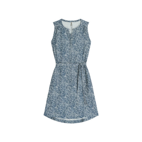 Royal Robbins Women's Spotless Traveler Tank Dress Deep Blue Briar Print / X-Small-Deep Blue Briar Print / Small-Deep Blue Briar Print / Medium-Deep Blue Briar Print / Large-Deep Blue Briar Print / X-Large - 53 Degrees North 