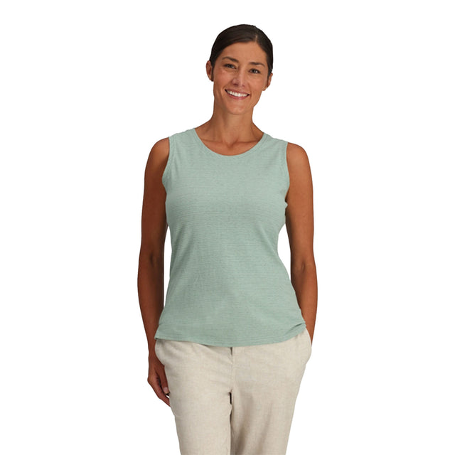 Royal Robbins Women's Vacationer Tank Top Sage Leaf / X-Small-Sage Leaf / Small-Sage Leaf / Medium-Sage Leaf / Large-Sage Leaf / X-Large - 53 Degrees North 