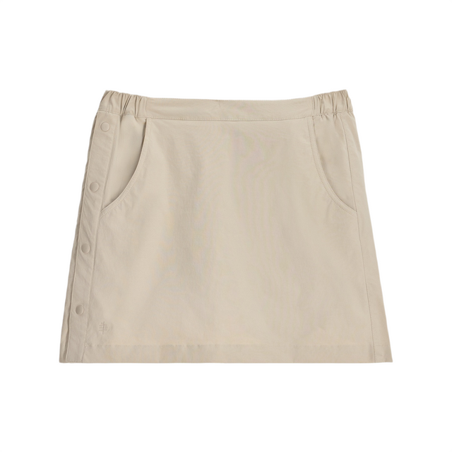 Royal Robbins Women's Wilder Skort Light Khaki / X-Small-Light Khaki / Small-Light Khaki / Medium-Light Khaki / Large-Light Khaki / X-Large - 53 Degrees North 