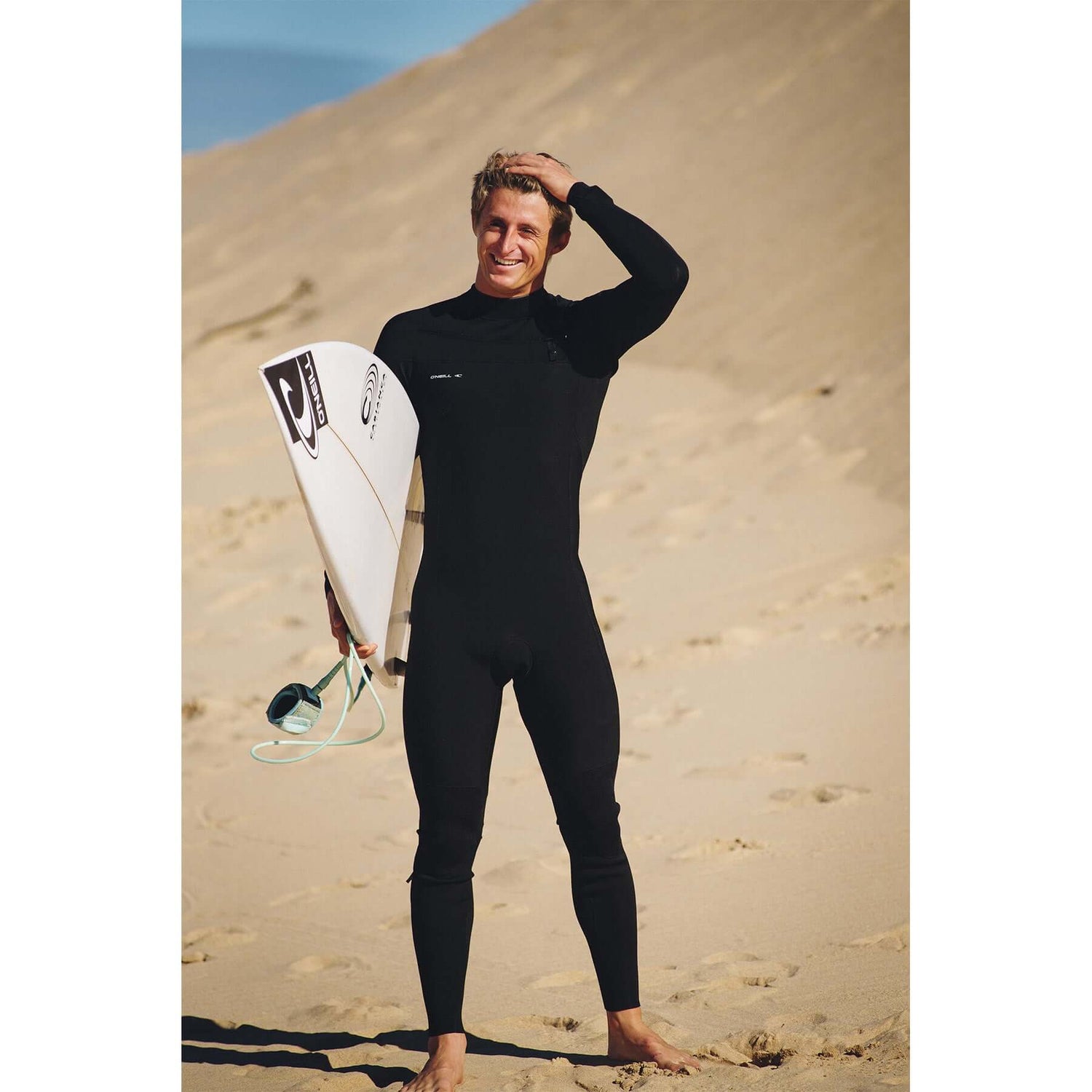 O'Neill Men's Epic 5/4 Chest Zip Full Wetsuit Black / Small-Black / Medium-Black / Medium Tall-Black / Large-Black / Large Short #- 53 Degrees North 