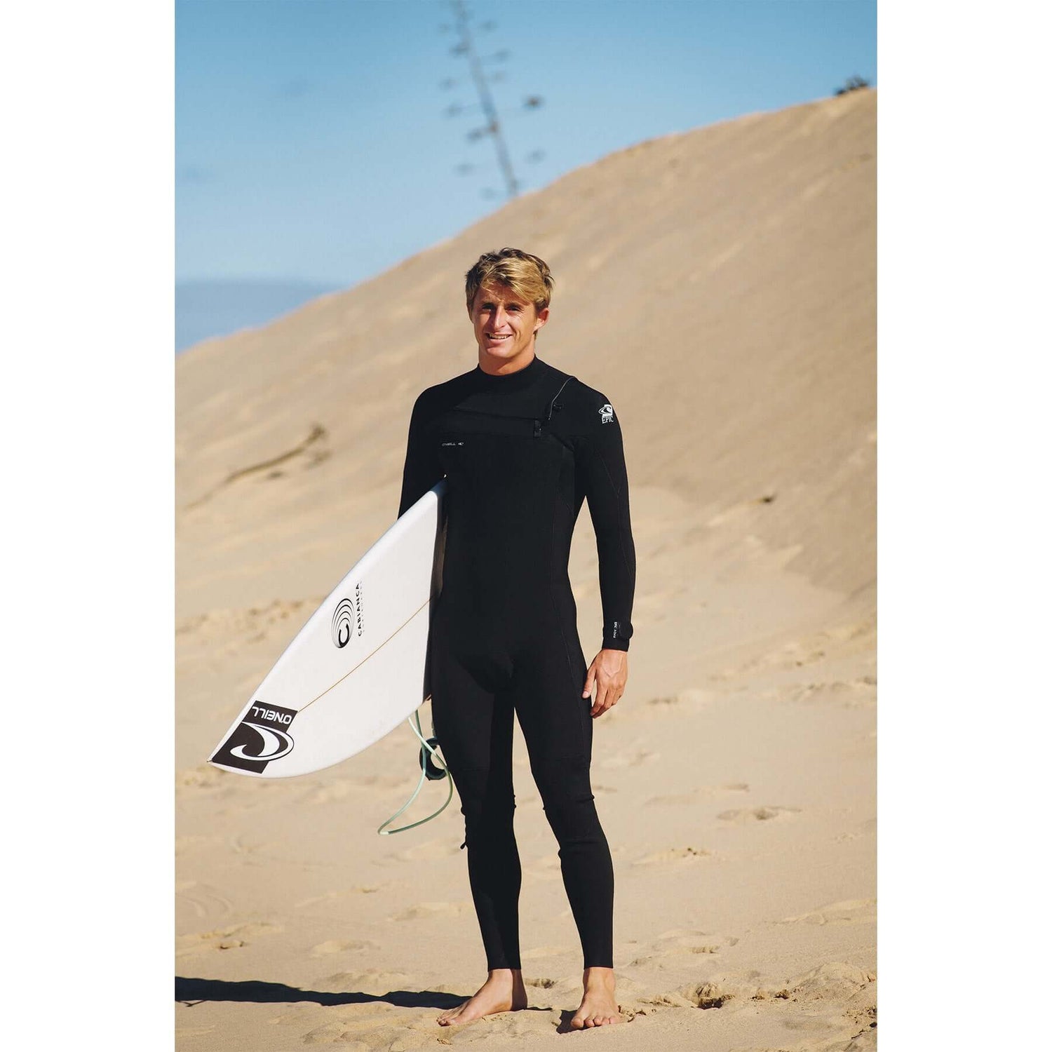 O'Neill Men's Epic 5/4 Chest Zip Full Wetsuit Black / Small-Black / Medium-Black / Medium Tall-Black / Large-Black / Large Short #- 53 Degrees North 