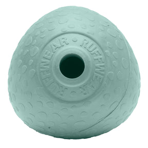 Ruffwear Huckama Rubber Throw Dog Toy Heliotrope Purple-Sage Green-Campfire Orange - 53 Degrees North 