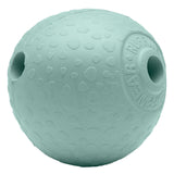 Ruffwear Huckama Rubber Throw Dog Toy Heliotrope Purple-Sage Green-Campfire Orange - 53 Degrees North 