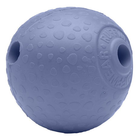 Ruffwear Huckama Rubber Throw Dog Toy Heliotrope Purple-Sage Green-Campfire Orange - 53 Degrees North 