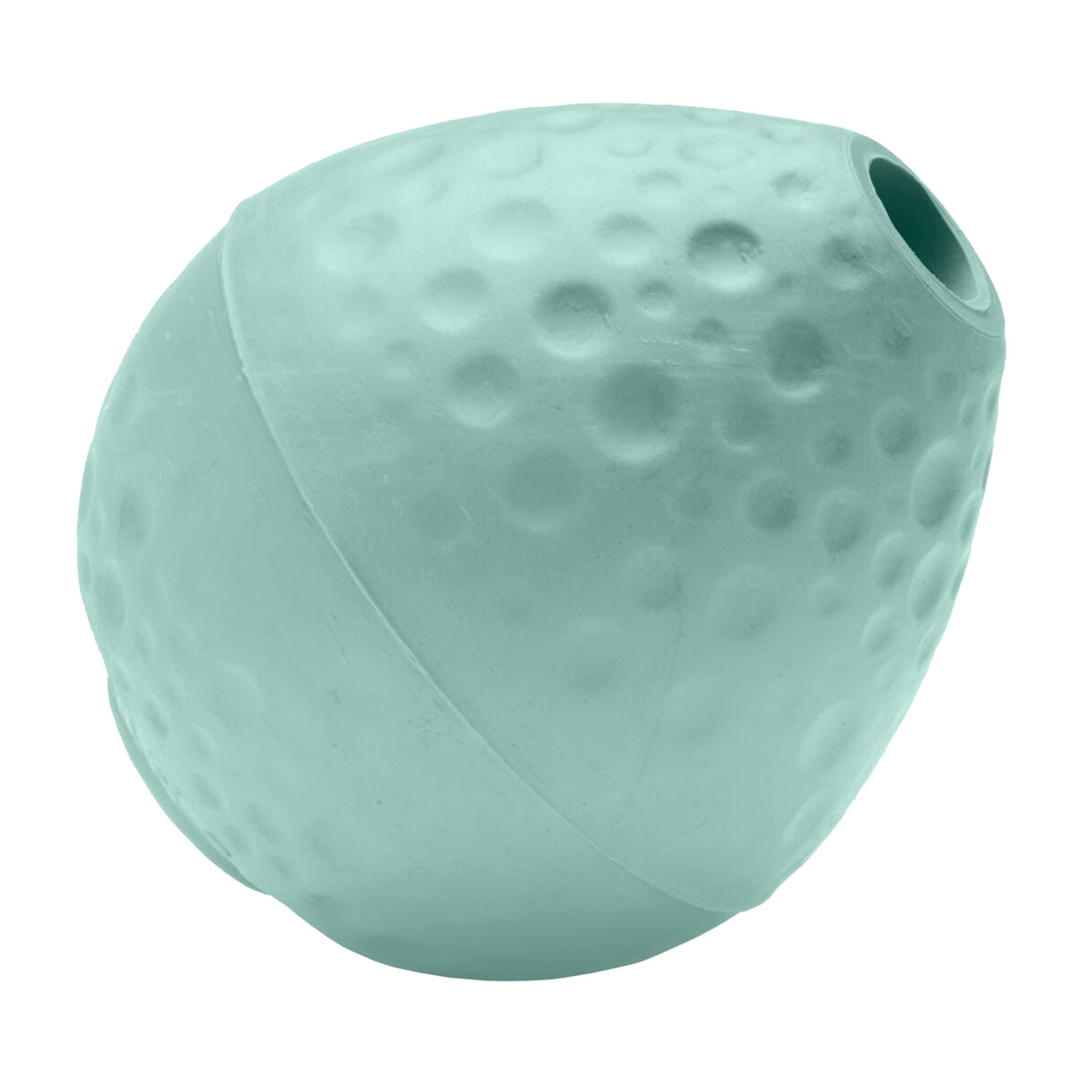 Ruffwear Turnup Rubber Throw Dog Toy Campfire Orange-Heliotrope Purple-Sage Green - 53 Degrees North 