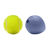 Ruffwear Turnup Rubber Throw Dog Toy Campfire Orange-Heliotrope Purple-Sage Green - 53 Degrees North 