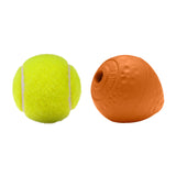 Ruffwear Turnup Rubber Throw Dog Toy Campfire Orange-Heliotrope Purple-Sage Green - 53 Degrees North 