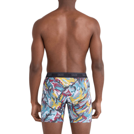 SAXX Men's Quest Quickdry Mesh Adobe Zoo/Black / Medium-Adobe Zoo/Black / Large-Adobe Zoo/Black / X-Large-Black / Small-Black / Medium - 53 Degrees North 