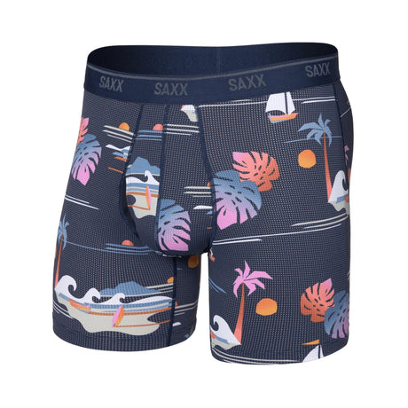 SAXX Men's Quest Quickdry Mesh Adobe Zoo/Black / Medium-Adobe Zoo/Black / Large-Adobe Zoo/Black / X-Large-Black / Small-Black / Medium - 53 Degrees North 