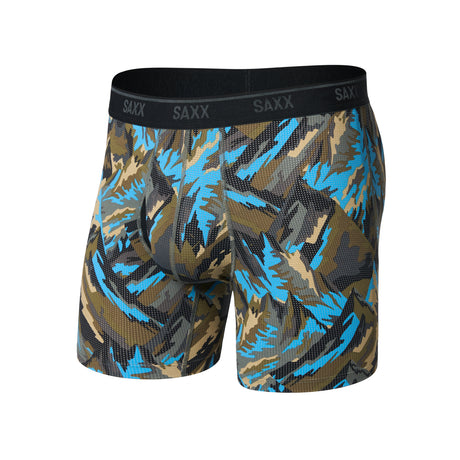 SAXX Men's Quest Quickdry Mesh Adobe Zoo/Black / Medium-Adobe Zoo/Black / Large-Adobe Zoo/Black / X-Large-Black / Small-Black / Medium - 53 Degrees North 