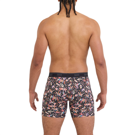 SAXX Men's Quest Quickdry Mesh Adobe Zoo/Black / Medium-Adobe Zoo/Black / Large-Adobe Zoo/Black / X-Large-Black / Small-Black / Medium - 53 Degrees North 