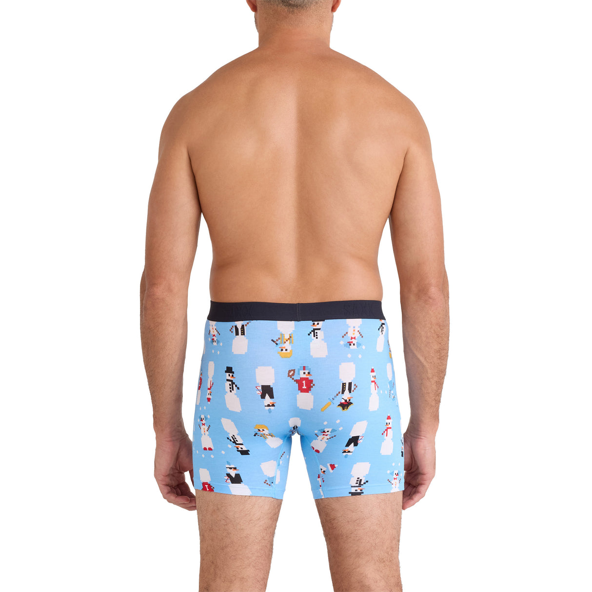 SAXX Men's Vibe Xtra Boxer Brief - 2 Pack High Brow Low Life/Navy / Medium-High Brow Low Life/Navy / Large-High Brow Low Life/Navy / X-Large-Black/Navy / Medium-Black/Navy / Large - 53 Degrees North 