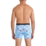 SAXX Men's Vibe Xtra Boxer Brief - 2 Pack High Brow Low Life/Navy / Medium-High Brow Low Life/Navy / Large-High Brow Low Life/Navy / X-Large-Black/Navy / Medium-Black/Navy / Large - 53 Degrees North 